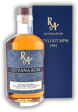 Rum Artesanal Single Cask Guyana Rum Uitvlugt Distillery 30 Jahre 1991/2022 Cask Nr. 70 61,7 % Rum Artesanal Single Cask Guyana Rum Uitvlugt Distillery 30 Jahre 1991/2022 Cask Nr. 70 61,7 %  Jahrgang 91/22 - 0,5	 Liter - Vol 61,7%