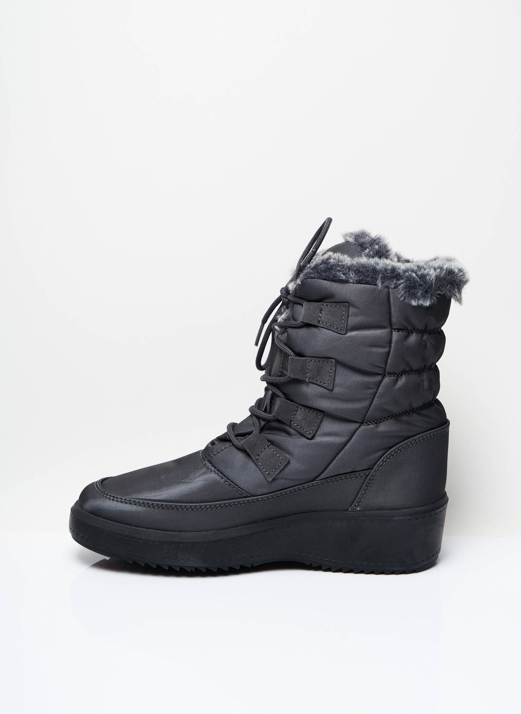 Pajar Bottines Femme couleur gris