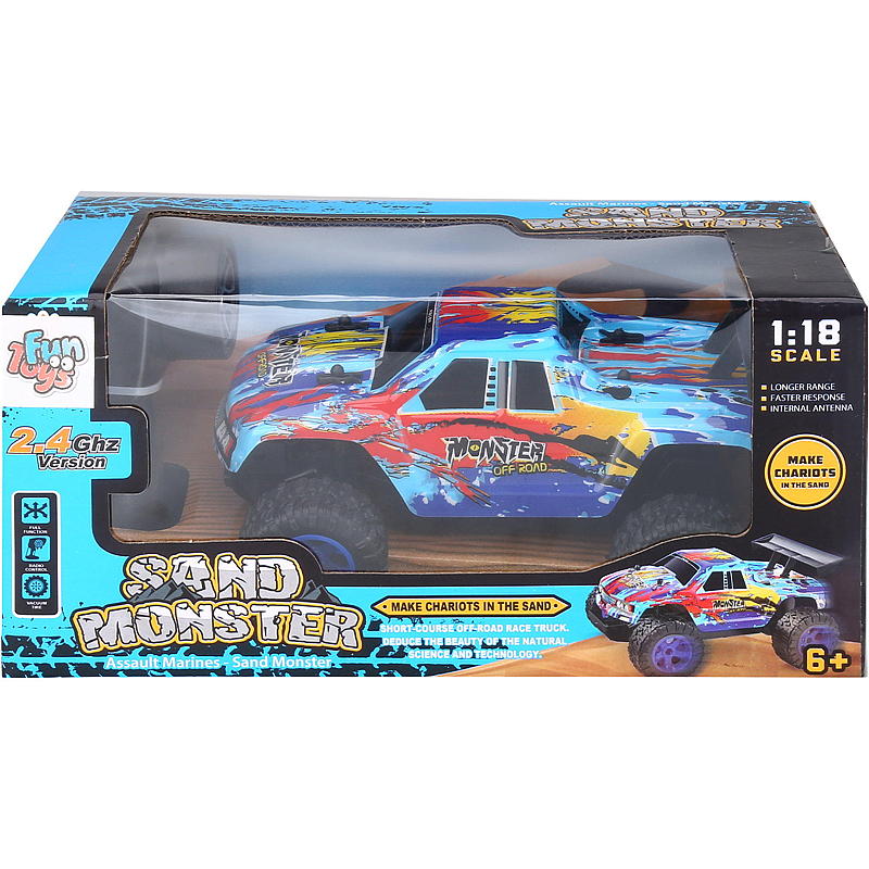 FunToys Bil 1:18, fjernstyrt