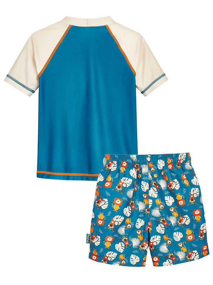 Playshoes 2tlg. Badeoutfit in Blau/ Creme/ Bunt günstig kaufen