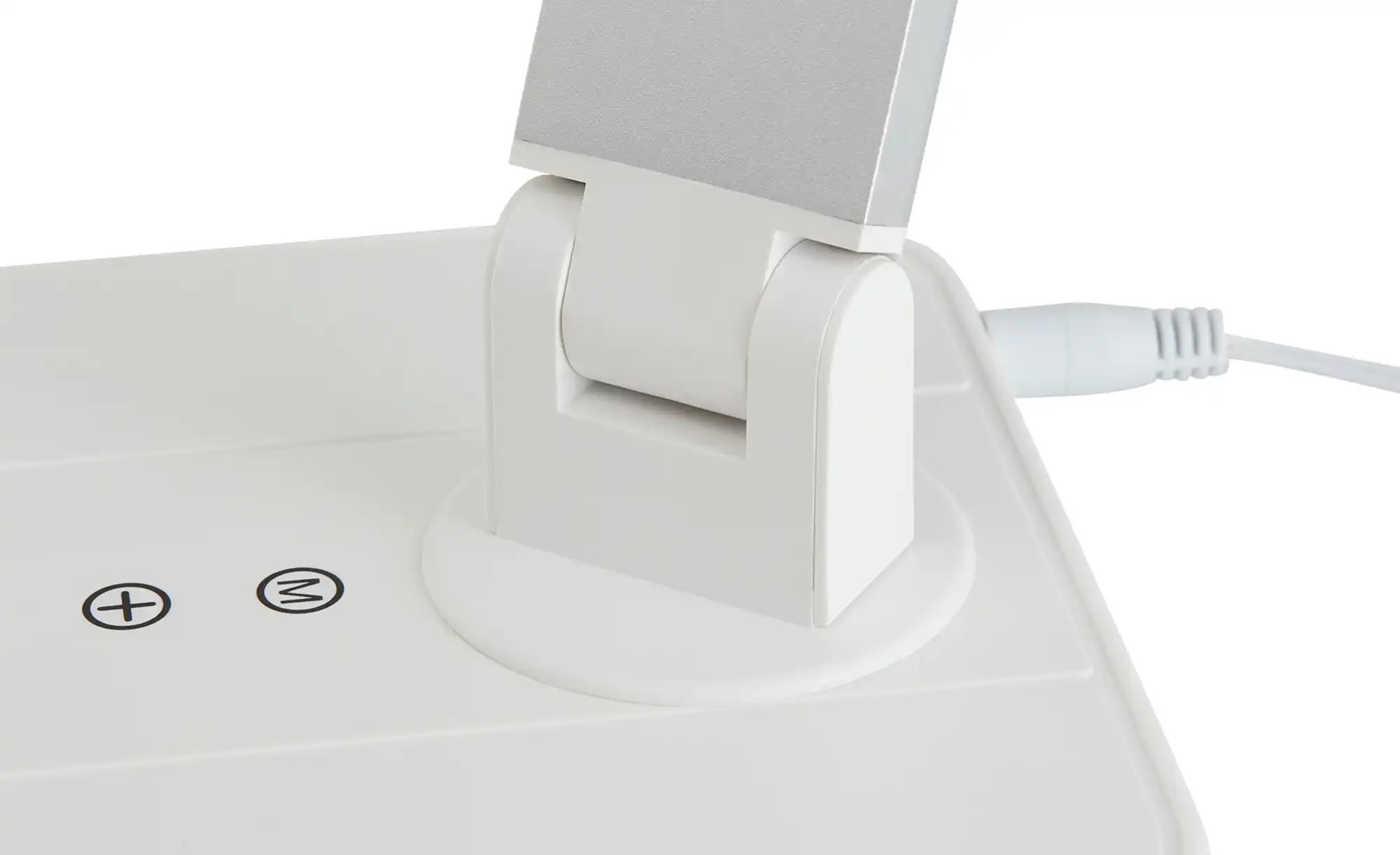 KHG LED-Tischleuchte, 1-flammig, Alu/weiß