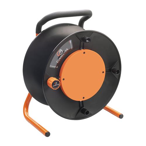 Rolă de cablu Connectra 47.869.40 EXPERT PRO cu placă frontală goală fără cablu