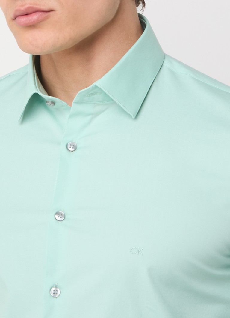 Calvin Klein Slim fit košulja s rastezljivim materijalom