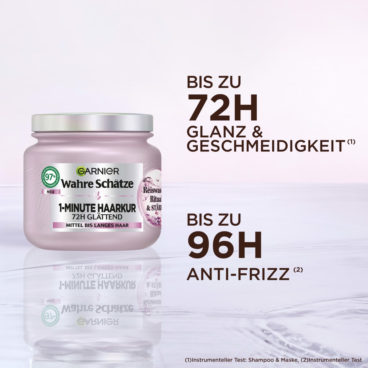 Haarkur 1-Minute Reiswasser Ritual & Stärke, 340 ml