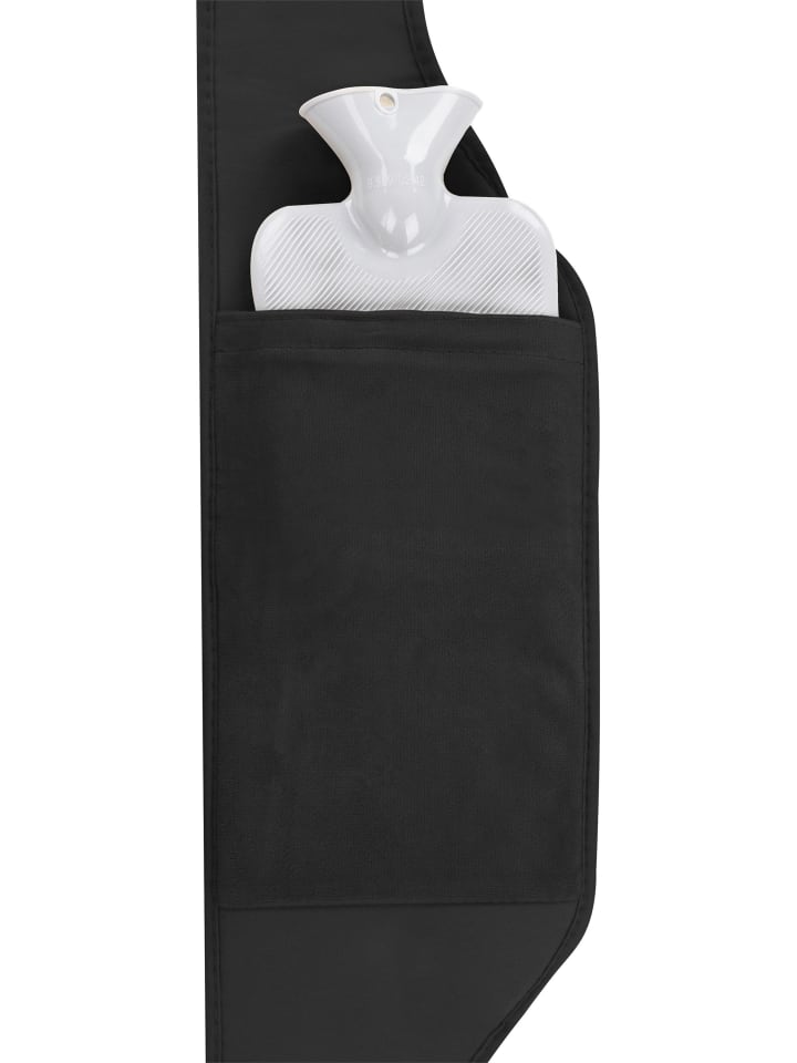 normani Wärmflasche mit Gürtel extra groß Ninilchik in Schwarz günstig kaufen 140 cm