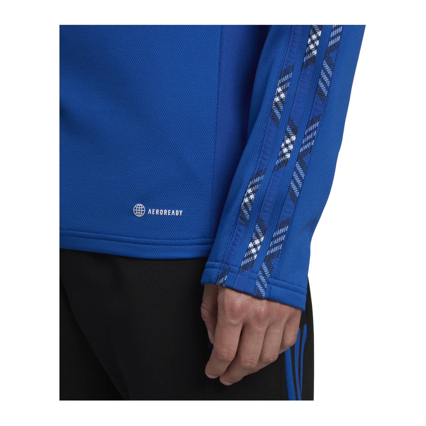 adidas Tiro ML Polar Fleece Blau Schwarz