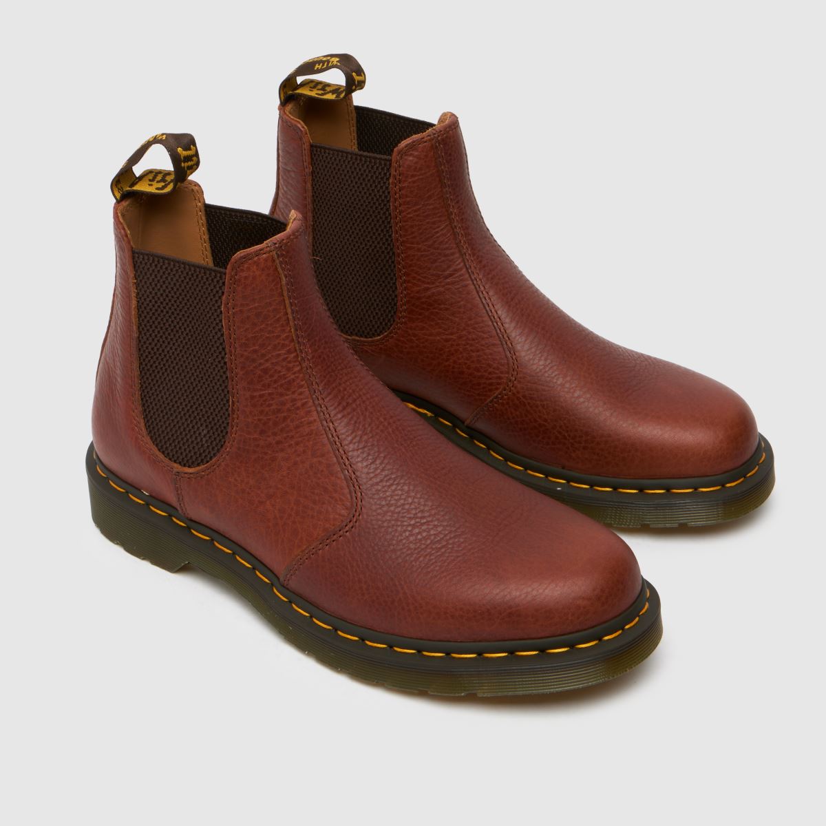 Dr Martens 2976 chelsea-stövlar i brunt