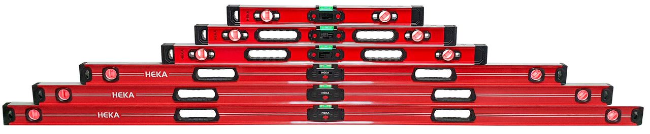 Heka Werkzeuge GmbH Magnetische LED Wasserwaage Opto 60 cm