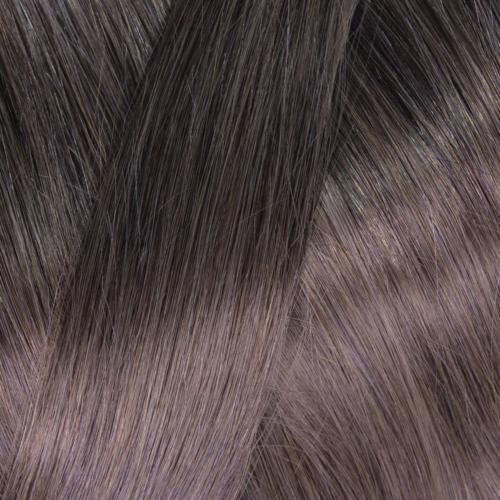 hair2heart Extensions adhésives Premium cheveux naturels #19 Marron cendré extensions