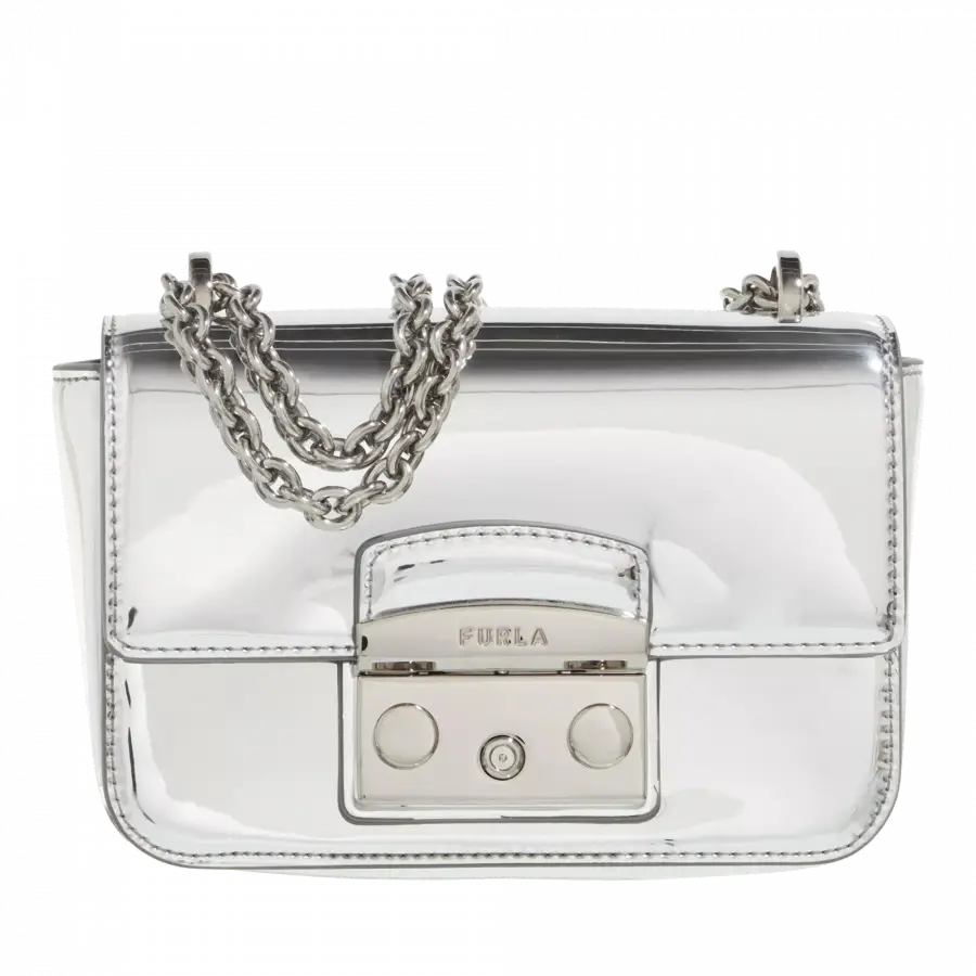 Furla - Furla Shoulder Bags Mikrofaser Silver - silber