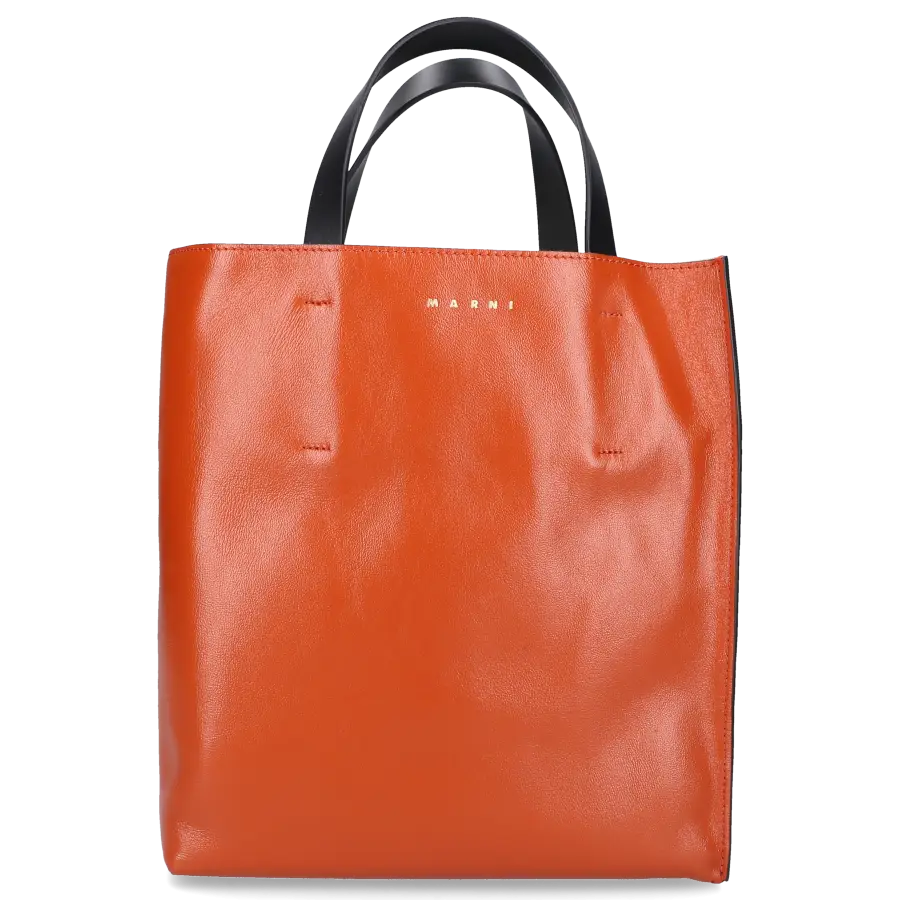 Marni - Shopper MUSEO Rindsleder - braun