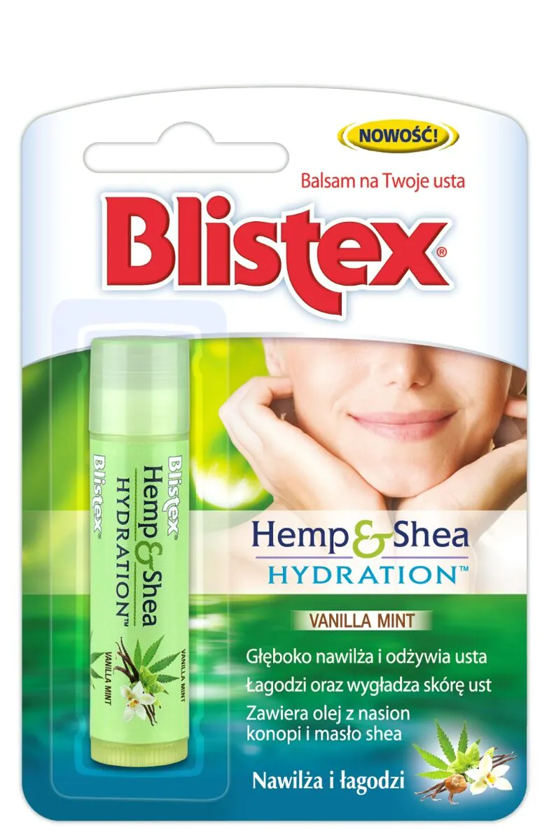 Blistex Balsam gør kun hamp og shea 4,