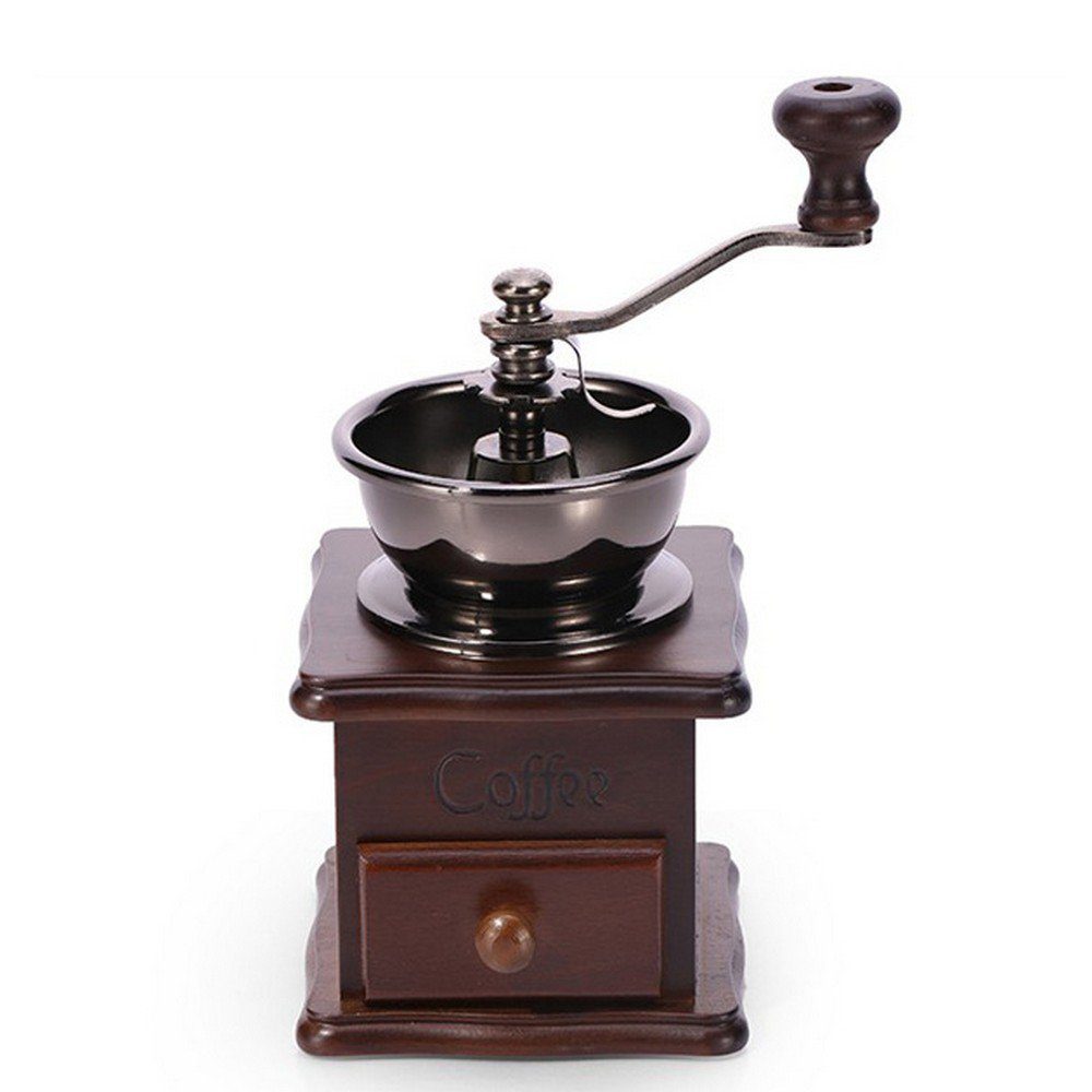 Ronner UG Kaffeemühle Manual Coffee Grinder mit Schublade Kaffeemaschine Siebträgermaschine