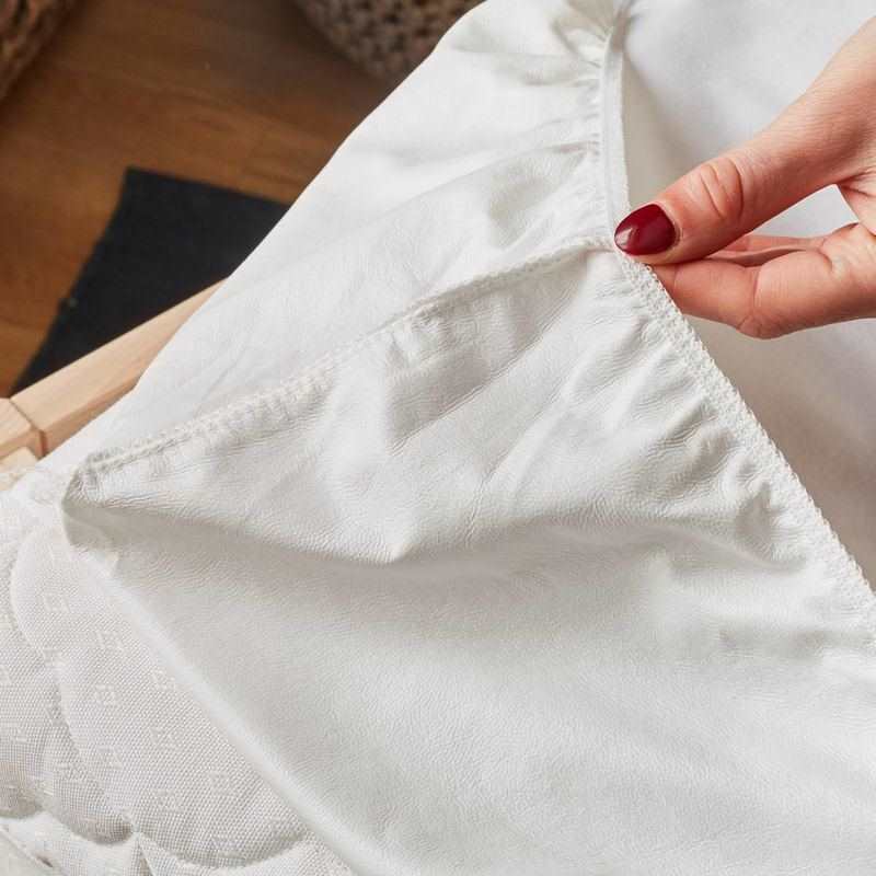 Drap housse blanc 70x140 cm P’tit lit