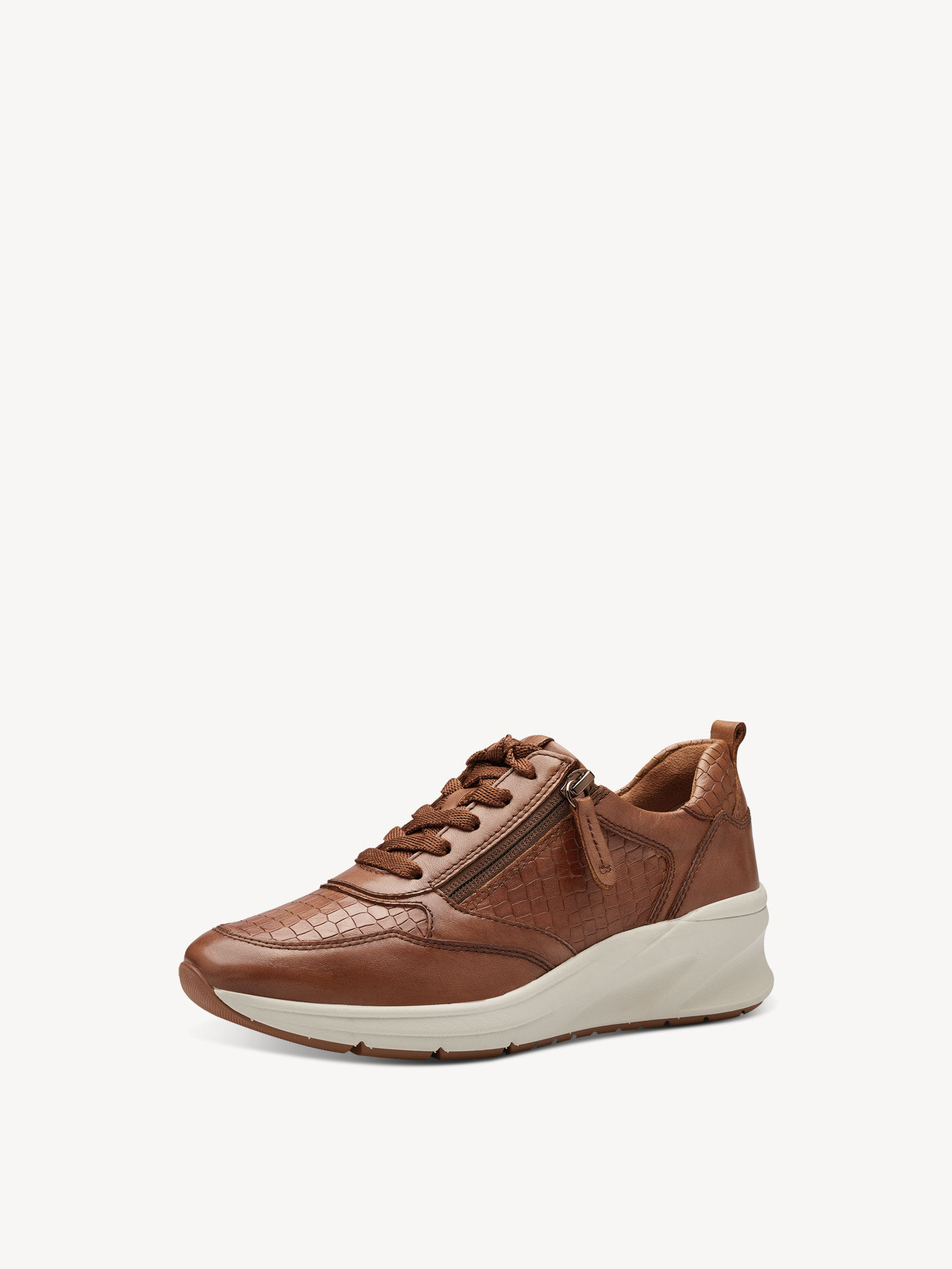 Basket en cuir - marron