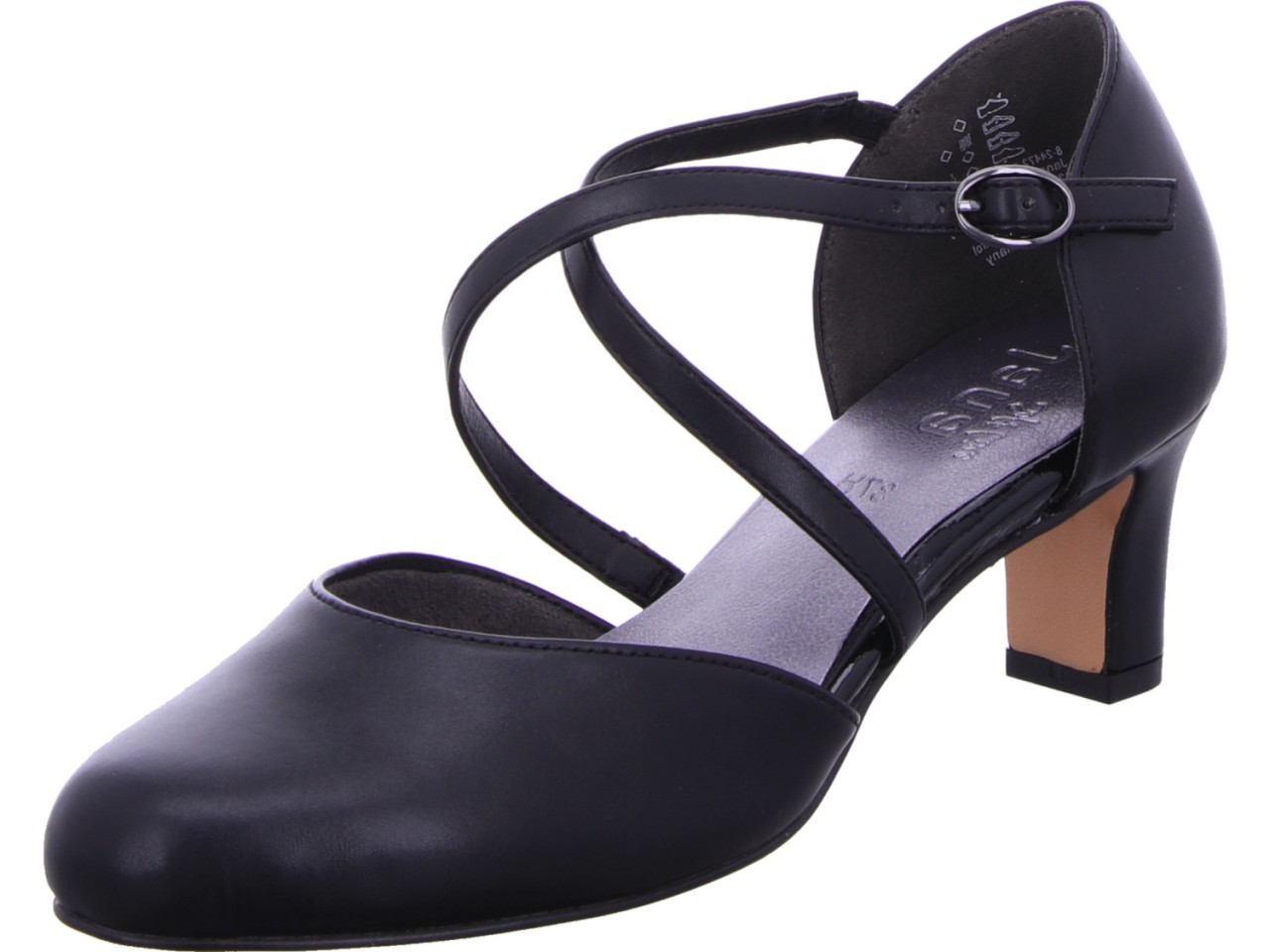 JANA Modische Pumps schwarz