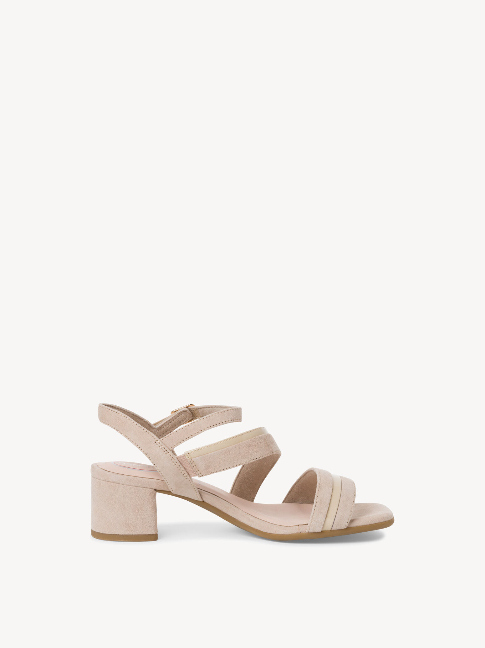 Sandale à talon - beige