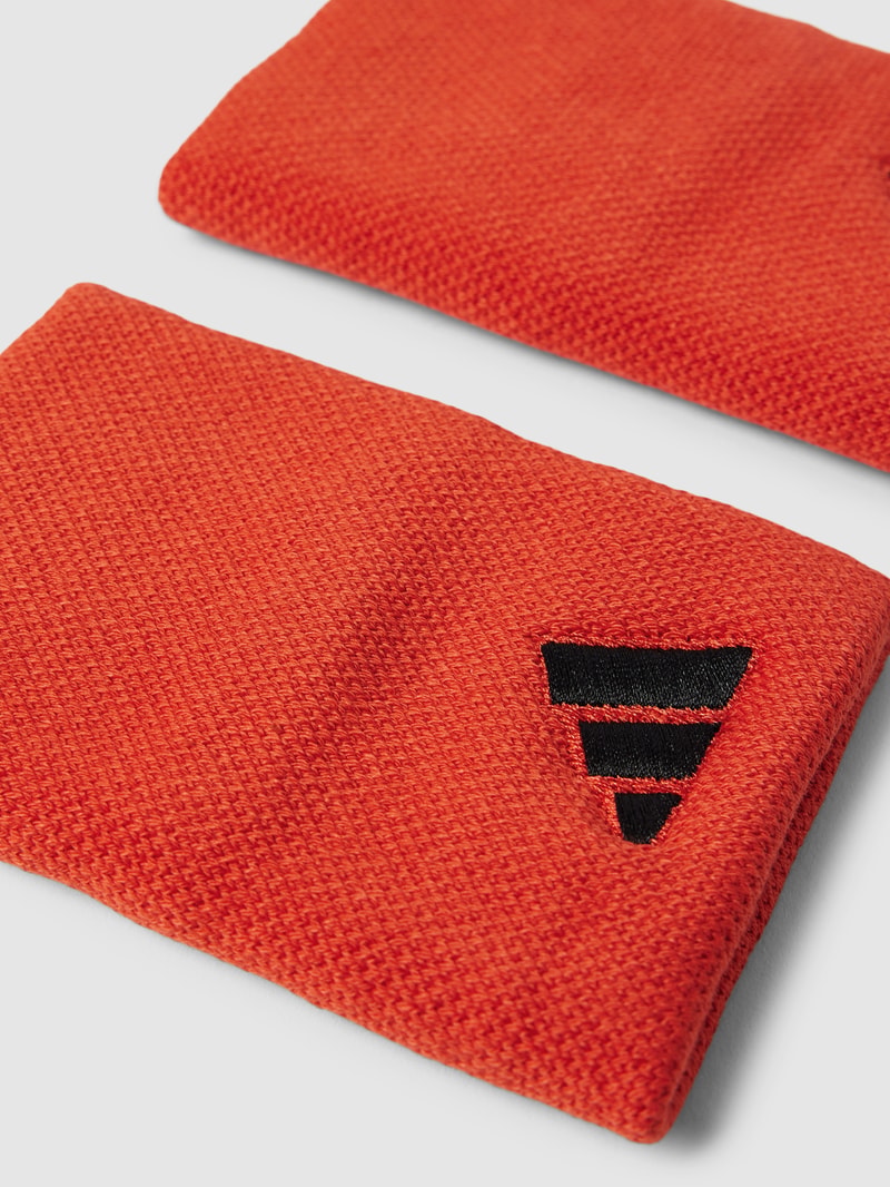 Schweißband mit Label-Stitching Modell 'TENNIS' in rostrot