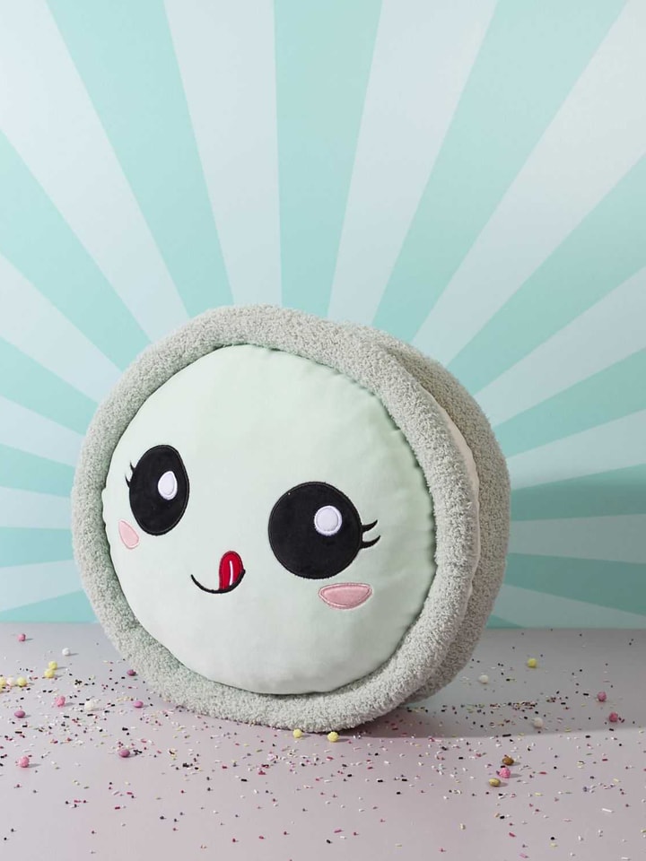 The Home Deco Kids Kuscheltier ''Kawaii Macaron'' in Grün - ab Geburt günstig kaufen onesize