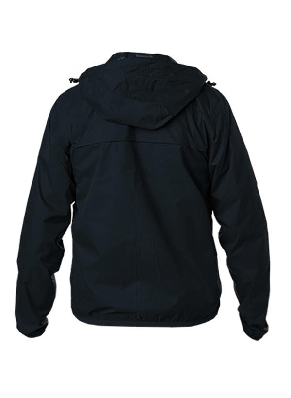 K-WAY, Regenjacke, Mikrofaser, schwarz