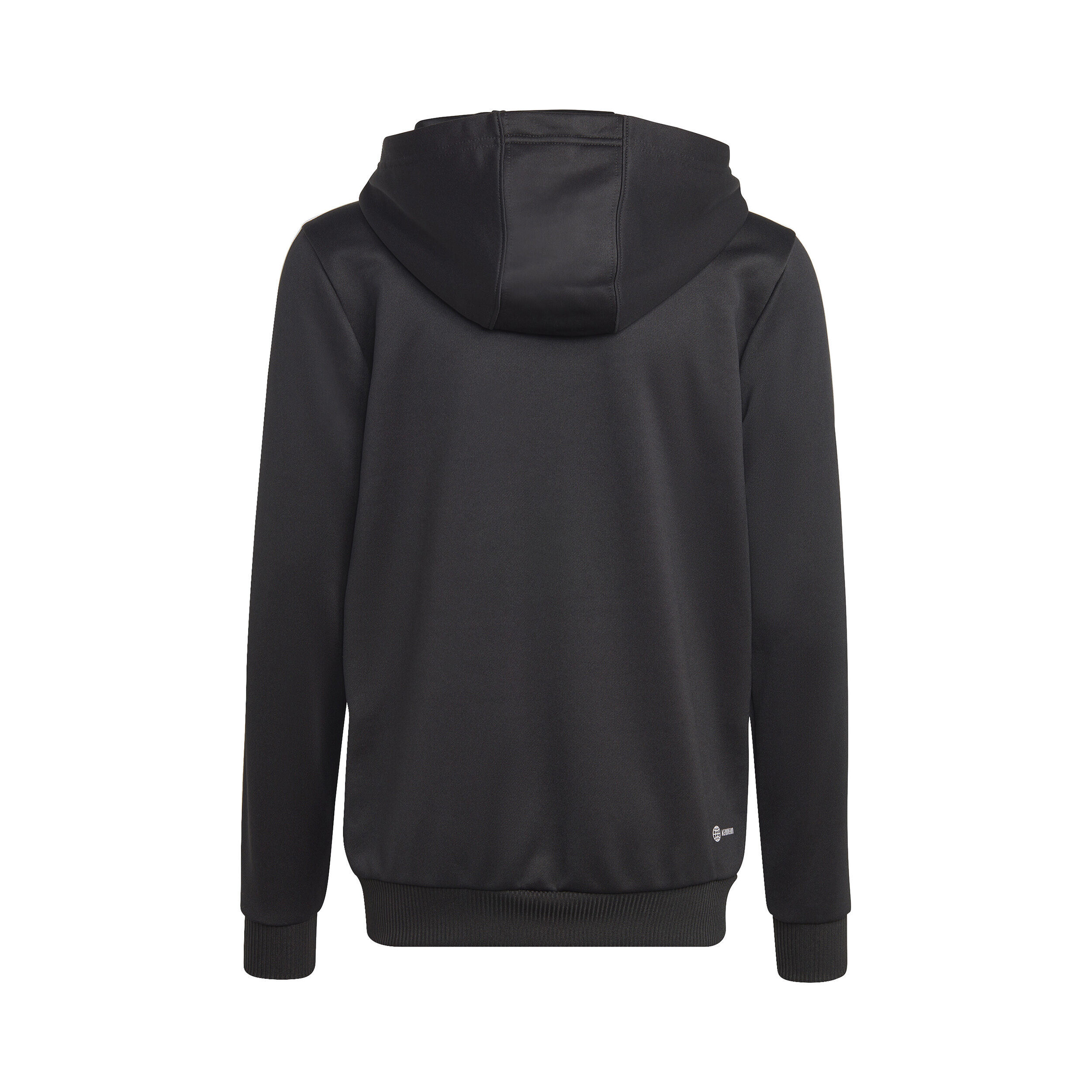 Essentials 3-Stripes Full-Zip Sweatjacke Jungen - Schwarz, Weiß