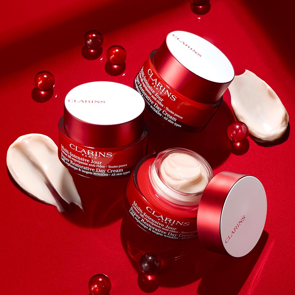 Clarins Multi-Intensive Jour SPF15 Crème lift-repulpante anti-rides - Toutes Peaux Crème
