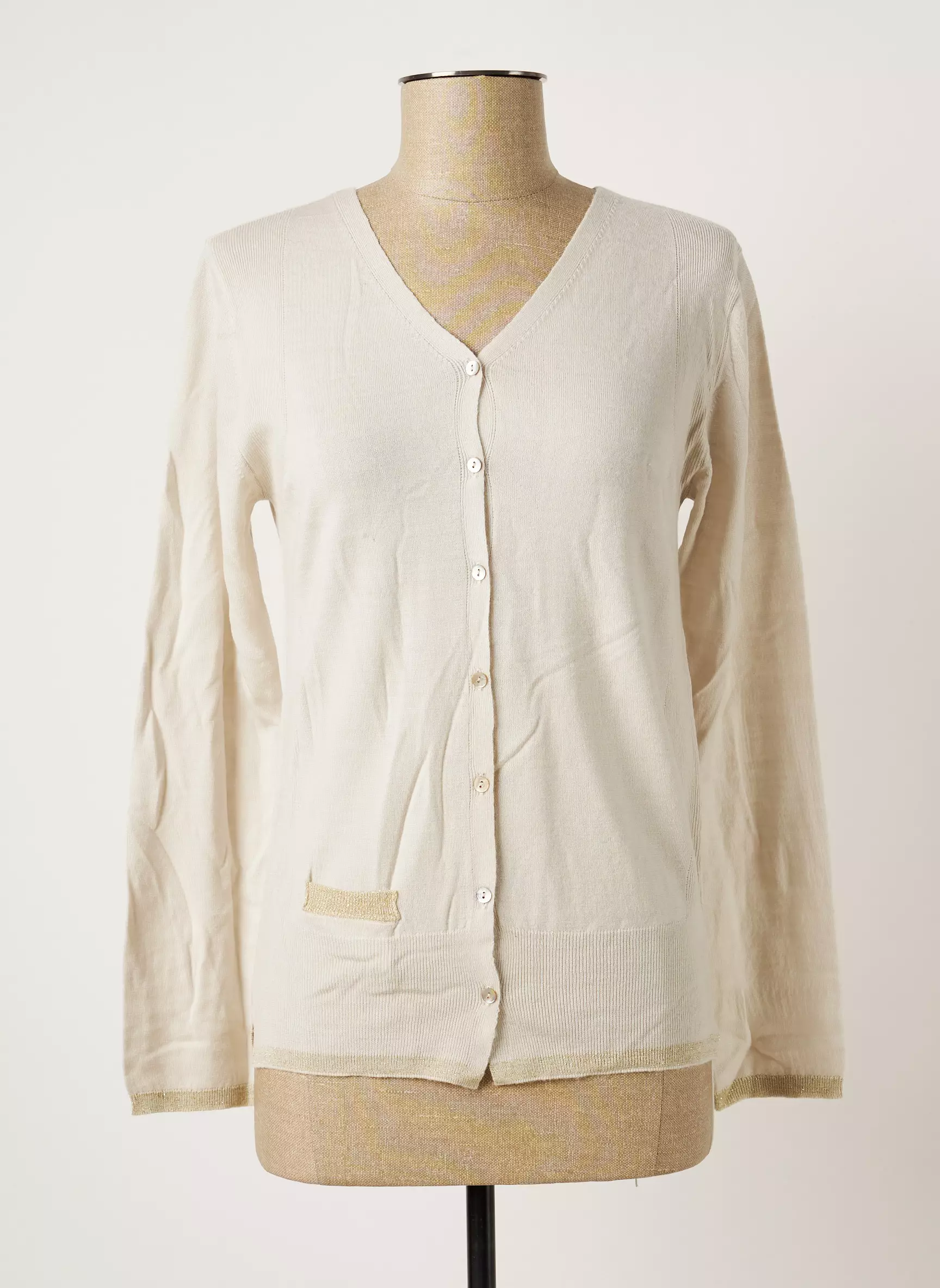 Montagut Cardigans Femme couleur beige