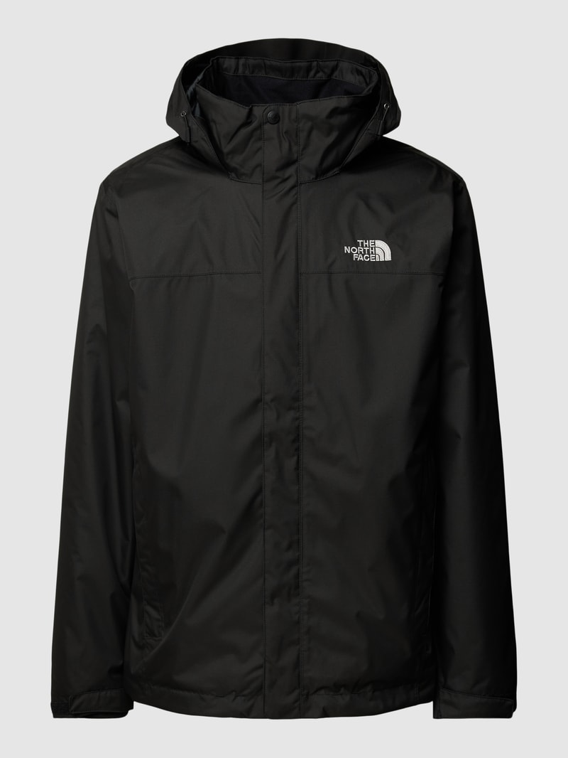 Jacke mit Kapuze Modell 'EVOLVE' in schwarz