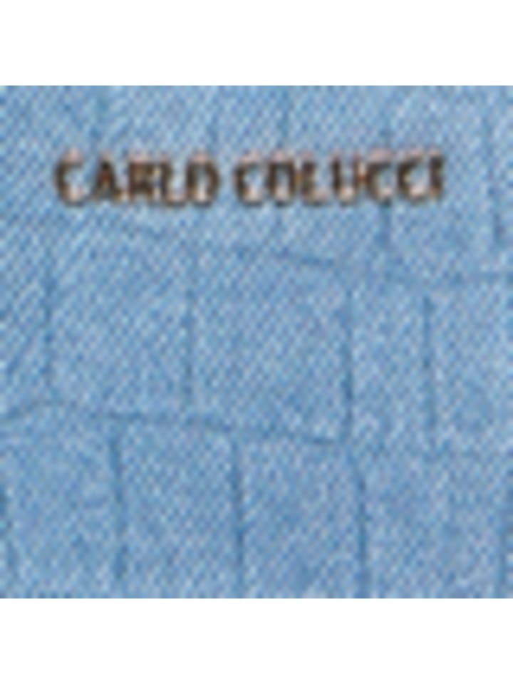 Carlo Colucci Kameratasche di Matteo in Blau günstig kaufen onesize