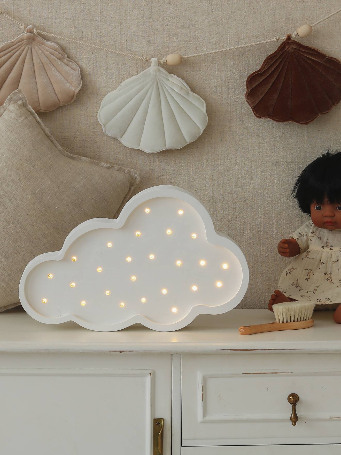 Veilleuse Nuage LITTLE LIGHTS blanc