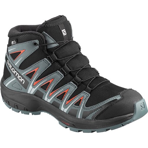 KINDER SCHUHE XA PRO 3D MID CSWP J BK/STO