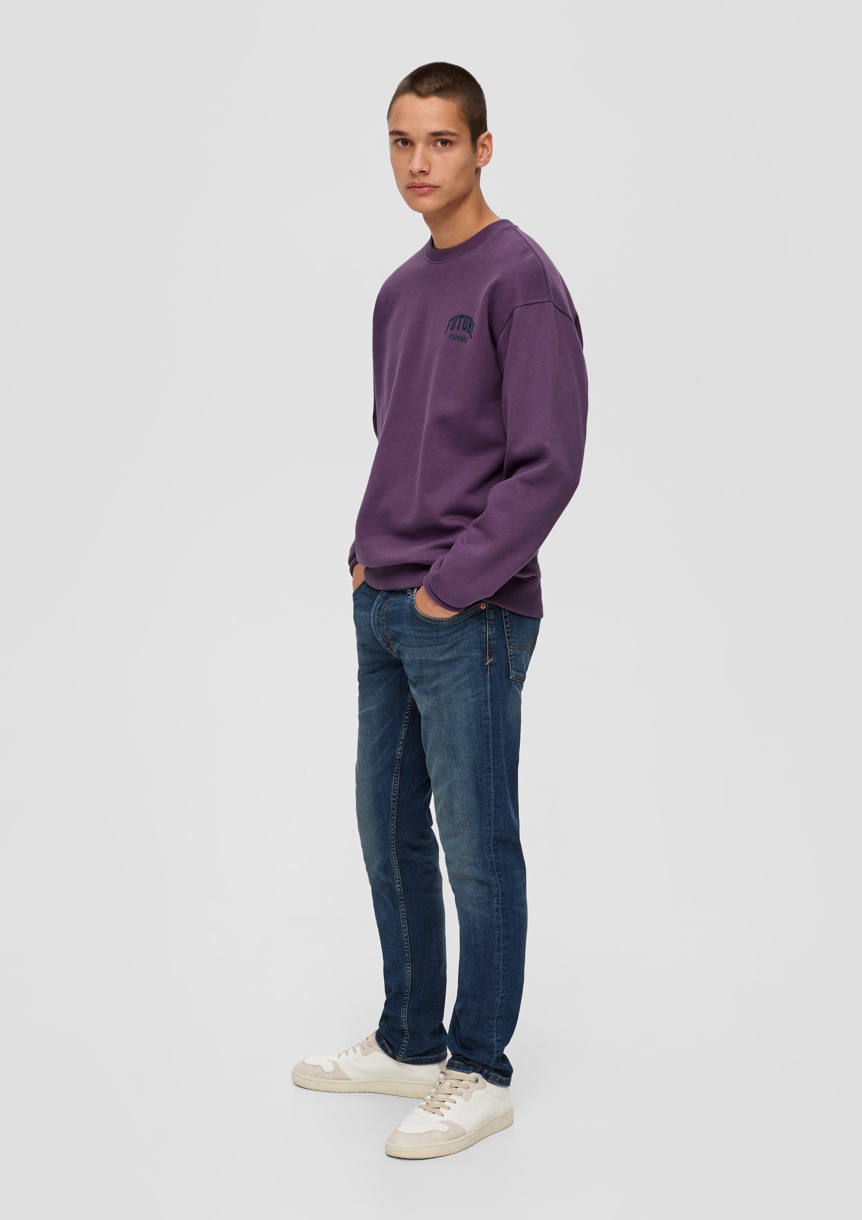 Sweatshirt mit großem Rückenprint  2135029-48D0