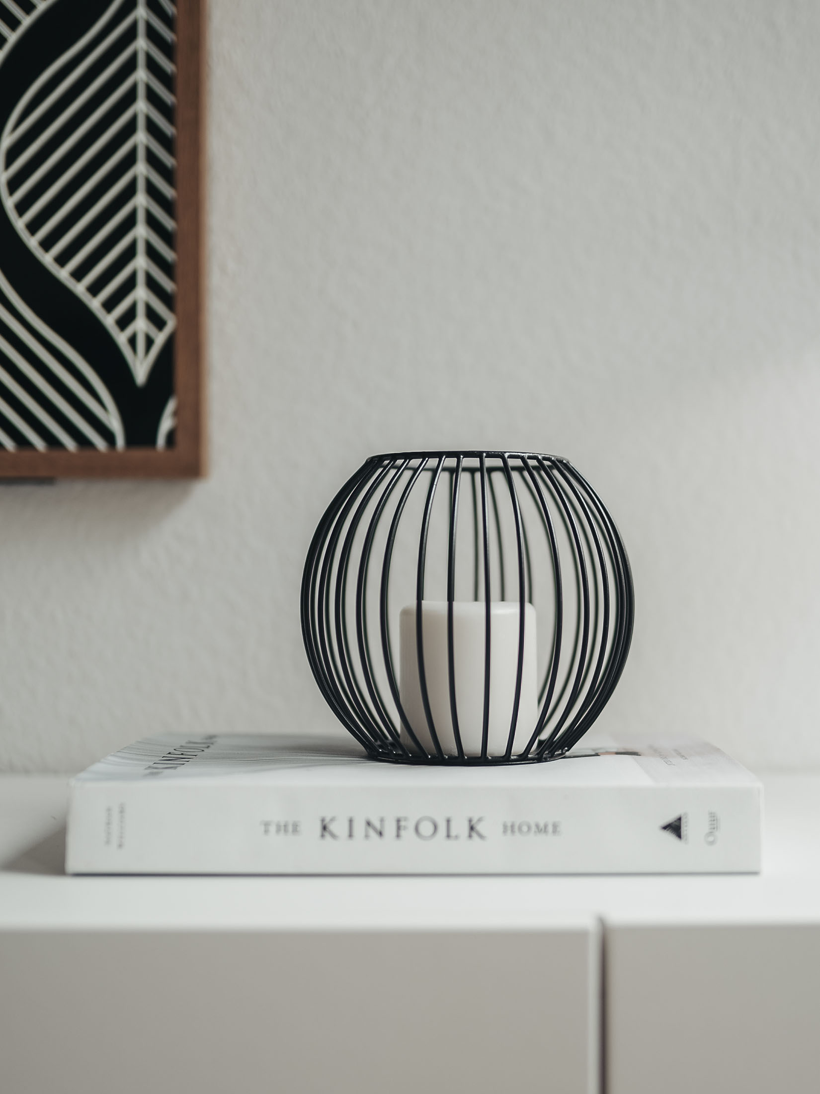 Candle Ball Teelichthalter, Black