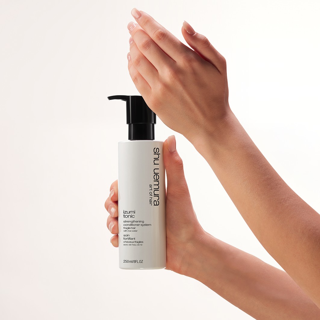 Conditioner für brüchiges Haar mit Reiswasser