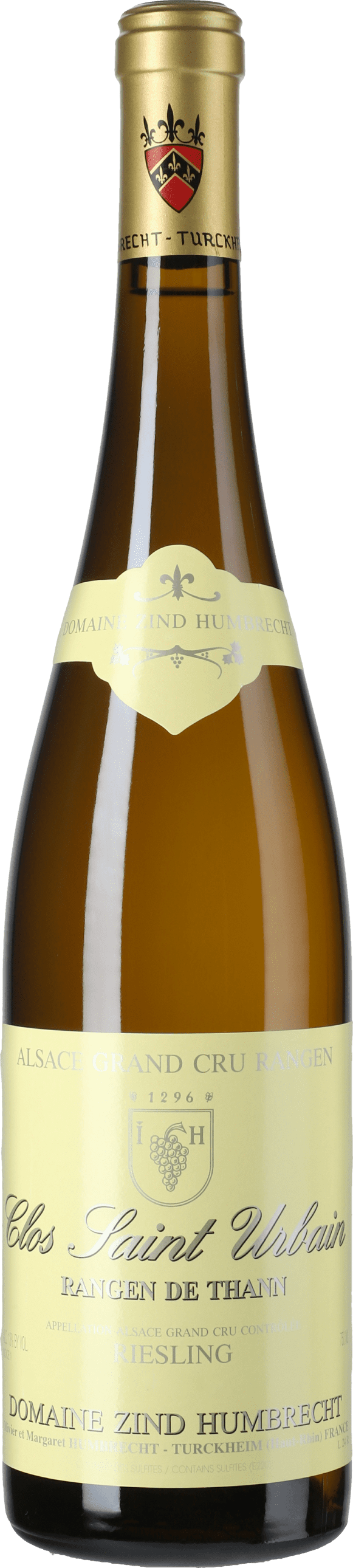 Zind Humbrecht: Riesling Rangen de Thann Clos Saint Urbain Grand Cru 2021