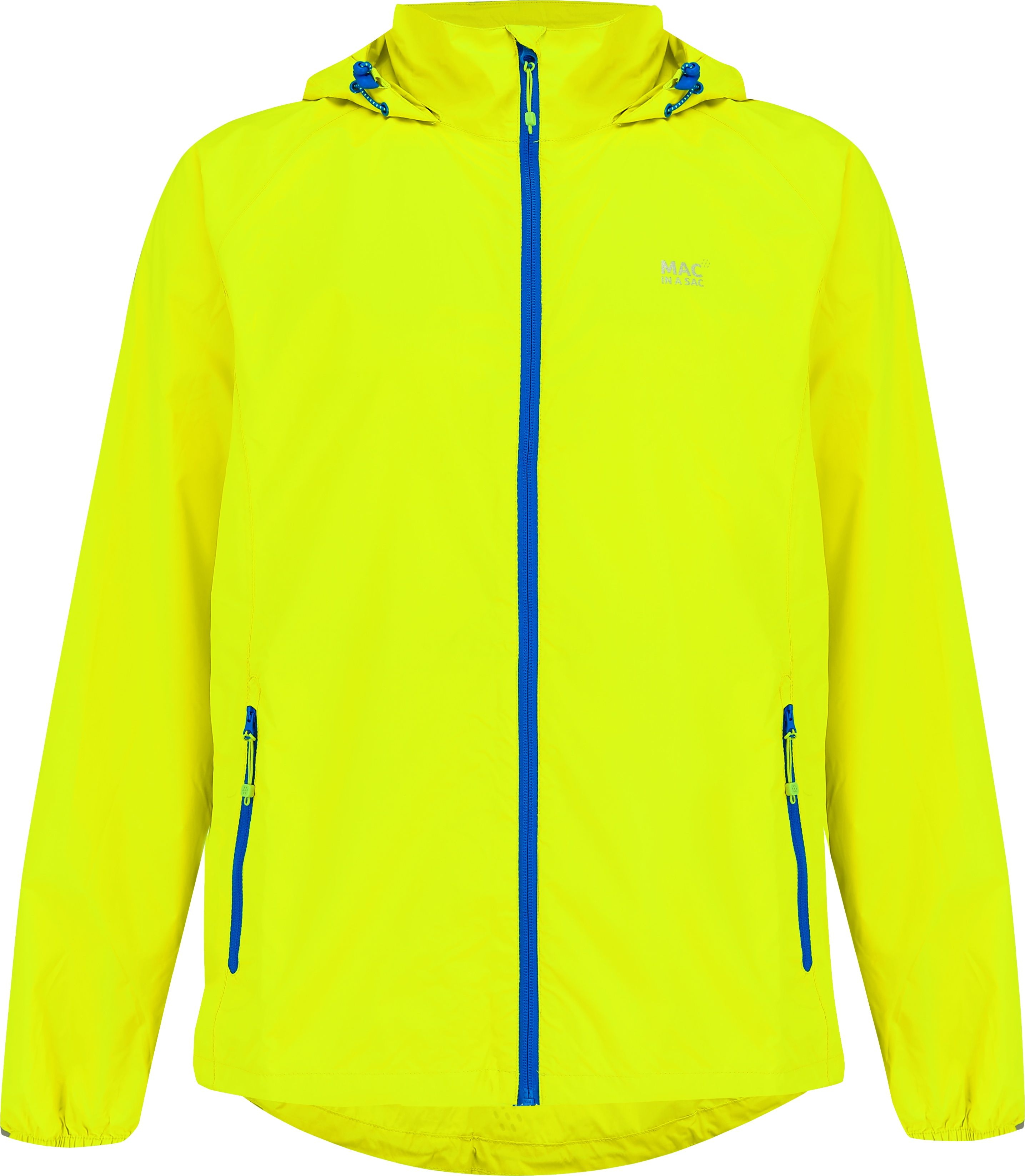 Mac in a Sac Neon Yellow Regenjacke