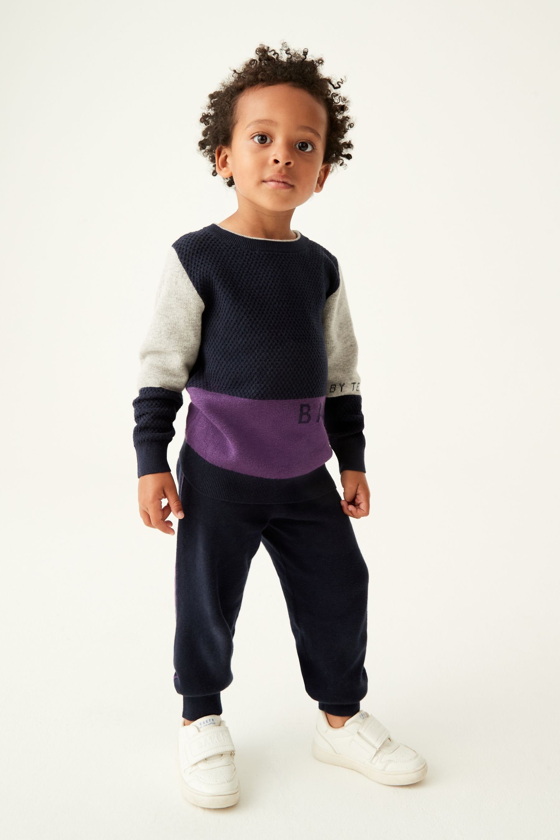 Baker by Ted Baker Sweatanzug Baker by Ted Baker Strickpullover und Jogginghose (2-tlg)