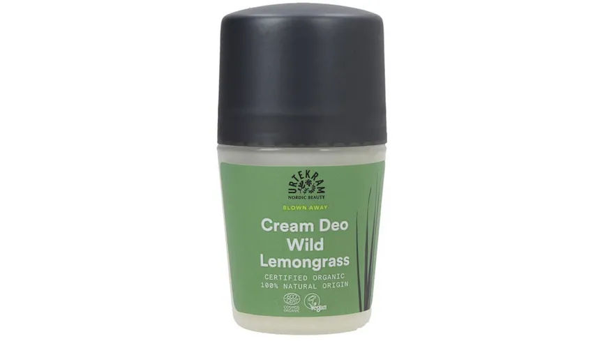URTEKRAM Cream Deo Roll on Wild Lemongrass 50 ml