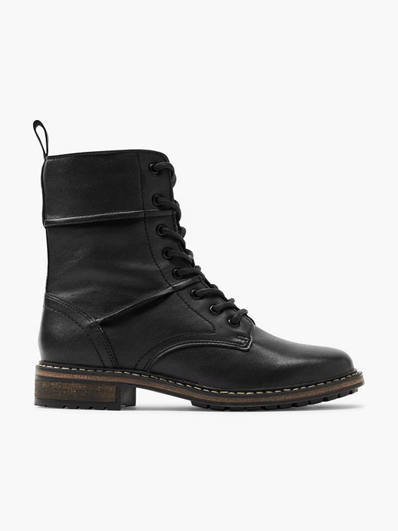 5th Avenue Leder Schnürstiefelette