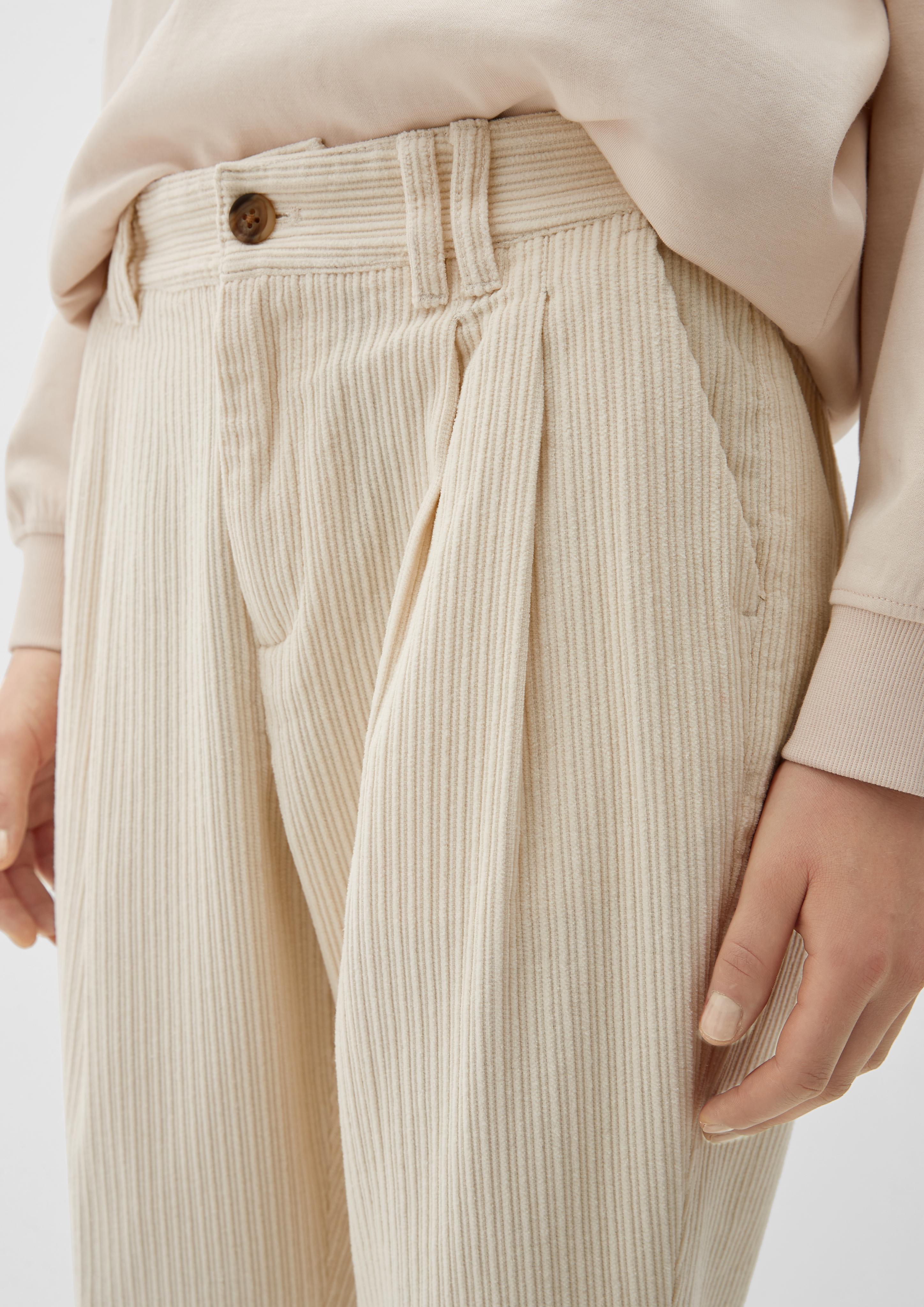 Cordhose mit High Waist  2121564-8100