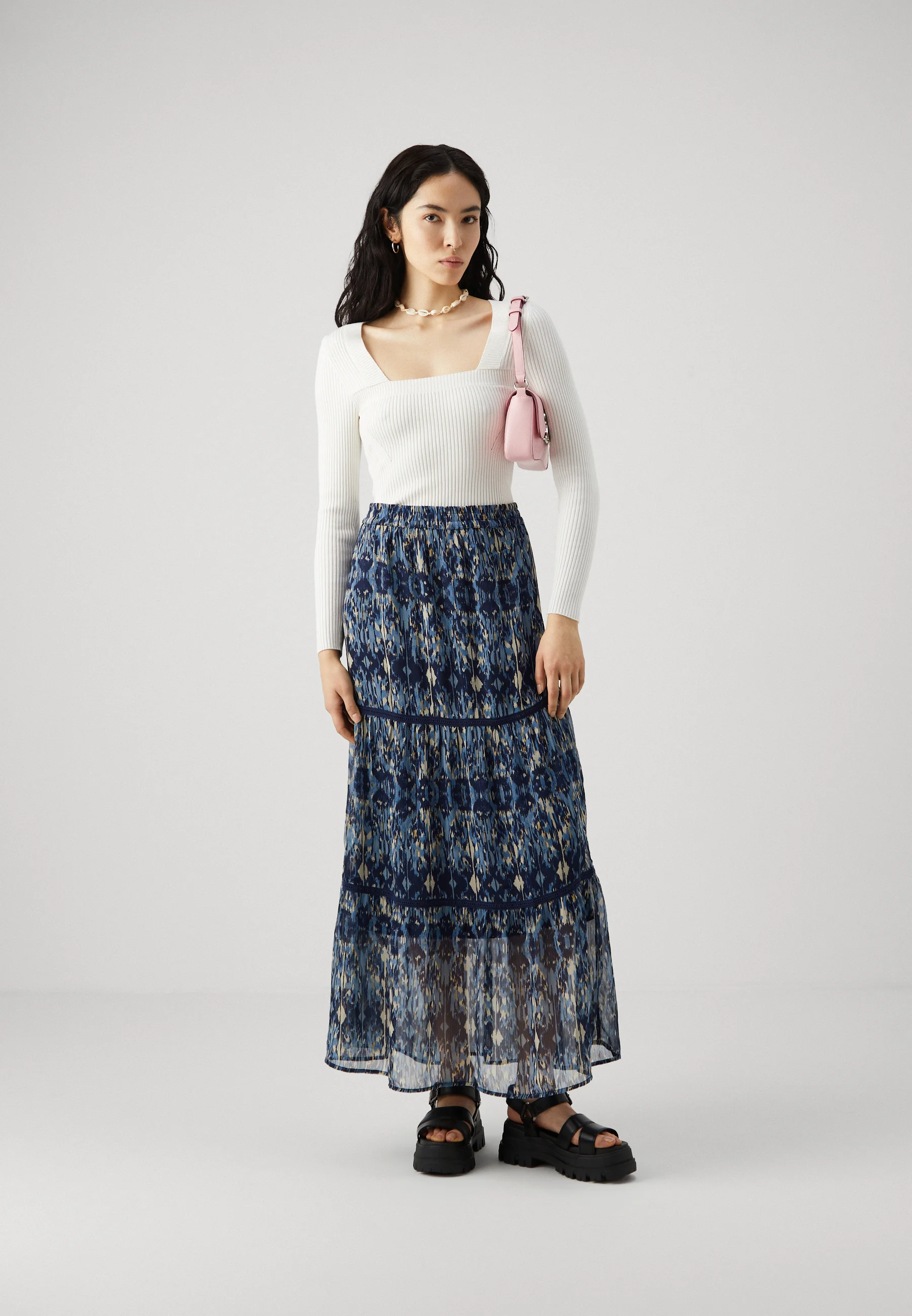 FALDA ONLY Tall ONLVIVA LIFE - Falda larga
