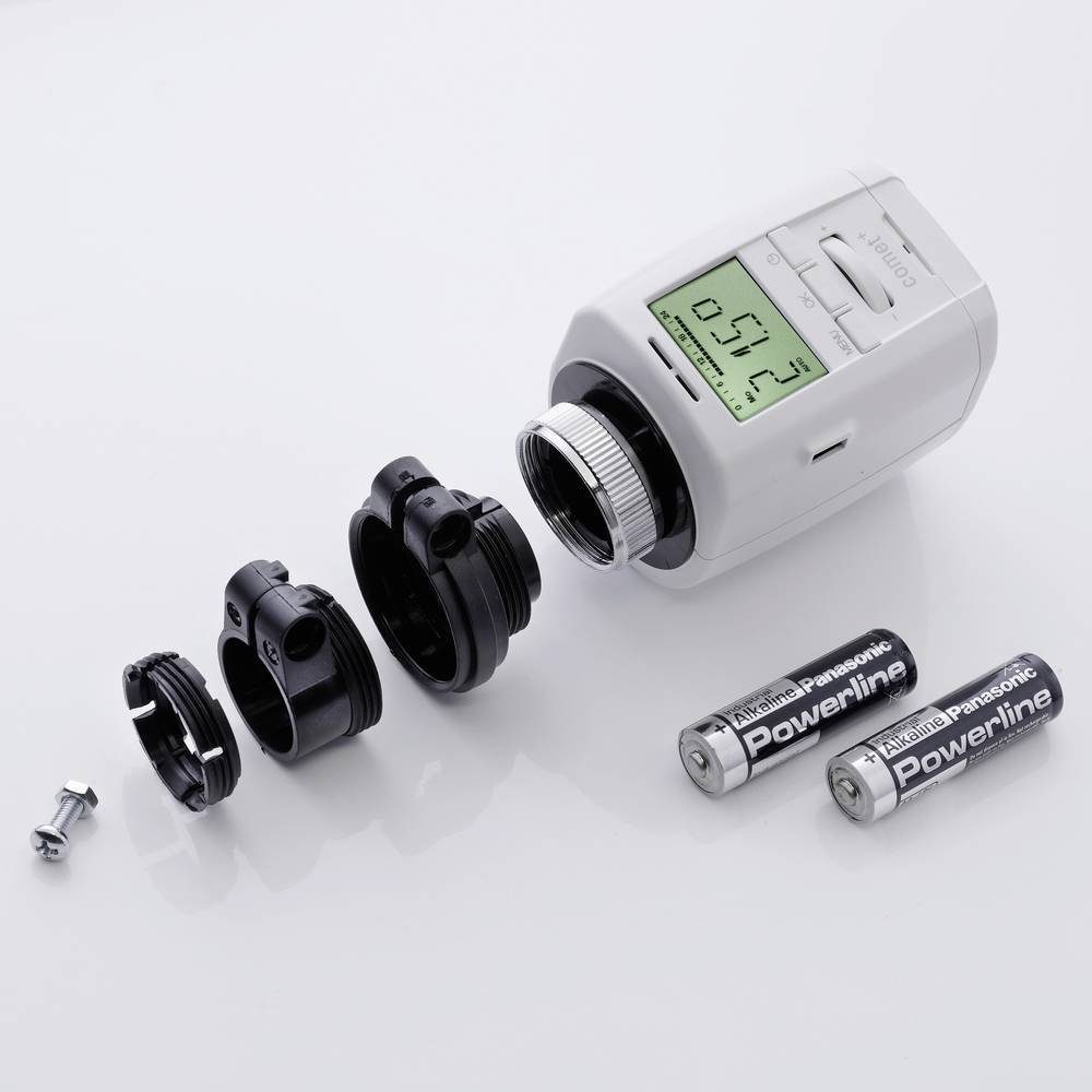 EUROtronic Heizkörperthermostat 3er Set Heizkörperthermostat
