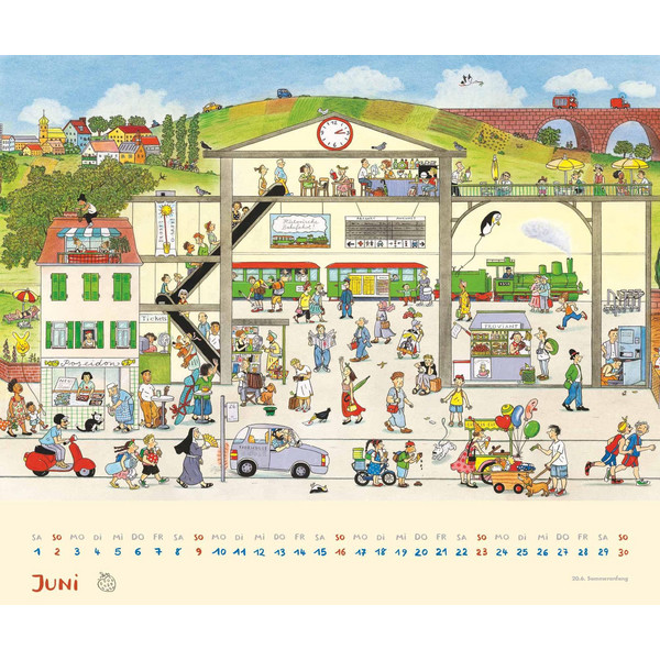 KAL. 2024 WIMMEL-KALENDER - Kalender