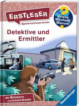 Ravensburger Wieso? Weshalb? Warum? Erstleser, Band 11: Detektive und Ermittler