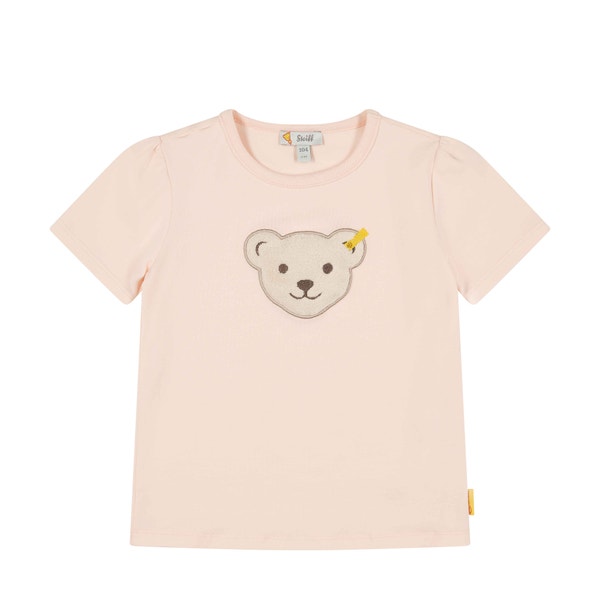 T-Shirt kurzarm, rosa für Mädchen