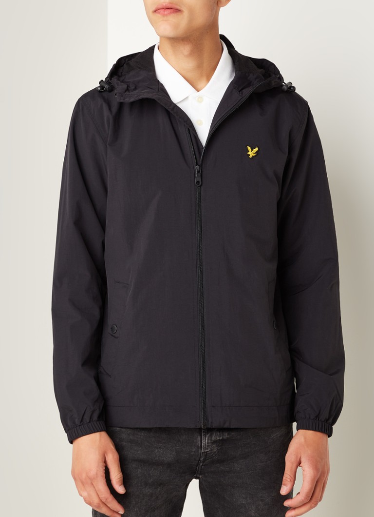 Lagana jakna s kapuljačom Lyle & Scott