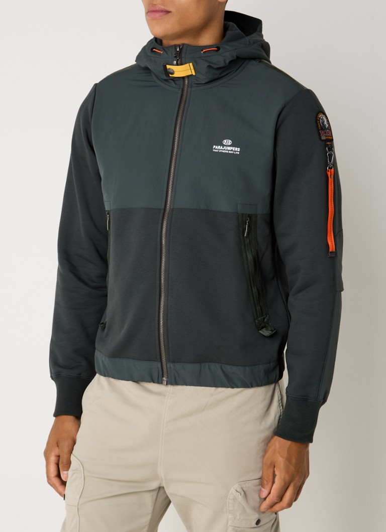 Hanorac Para-jumper cu buzunare cu fermoar