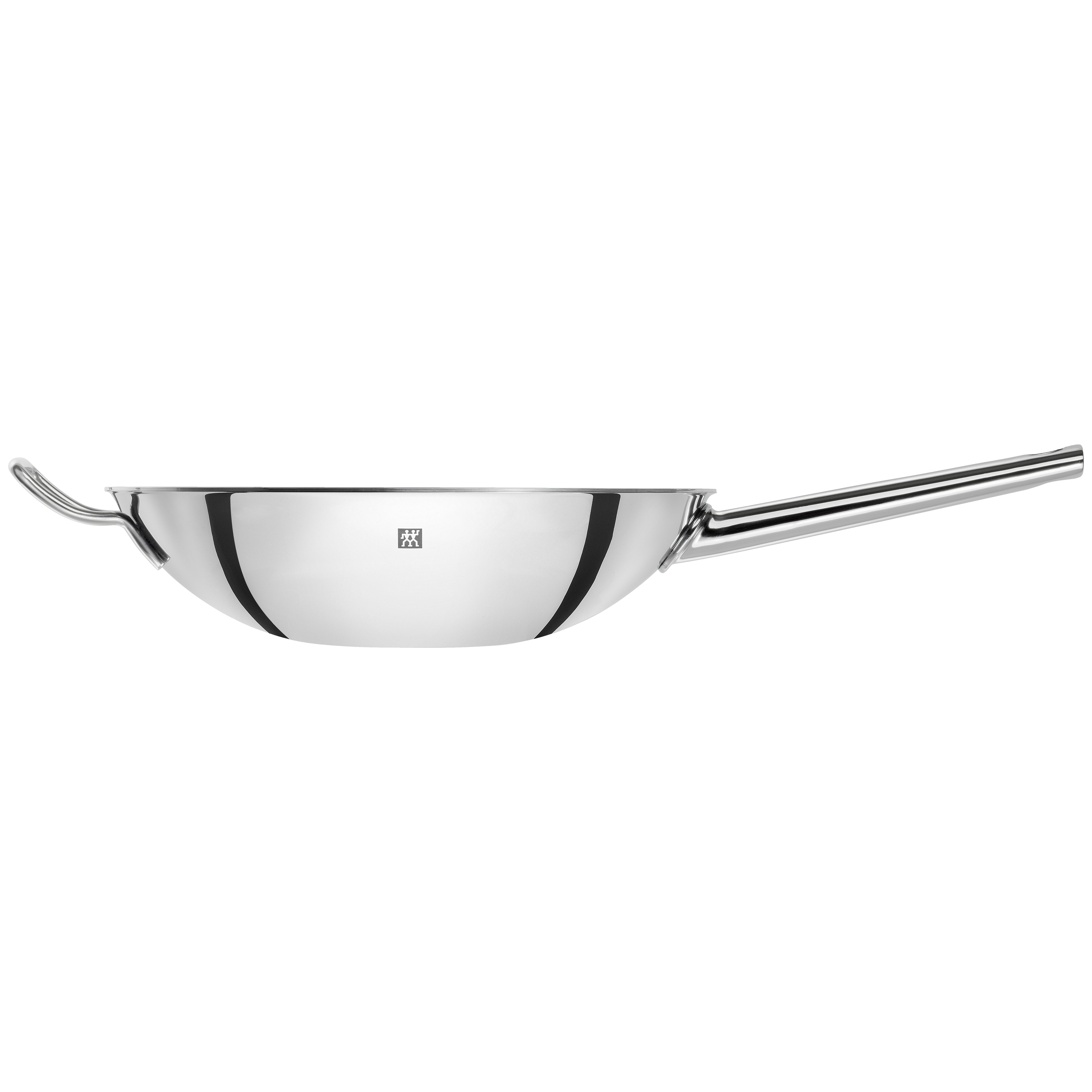 Wok 32 cm, 18/10 Edelstahl