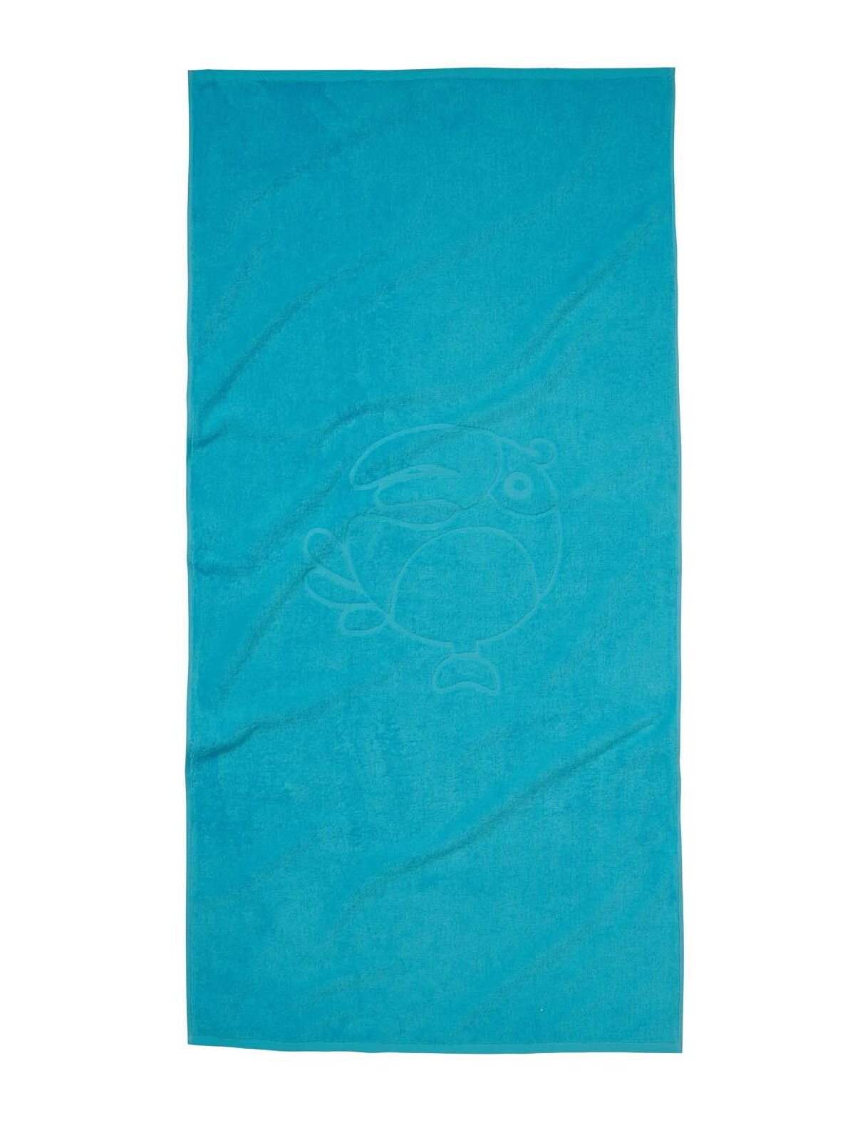 Jako-O Badetuch retro, 70x140cm, karibikblau