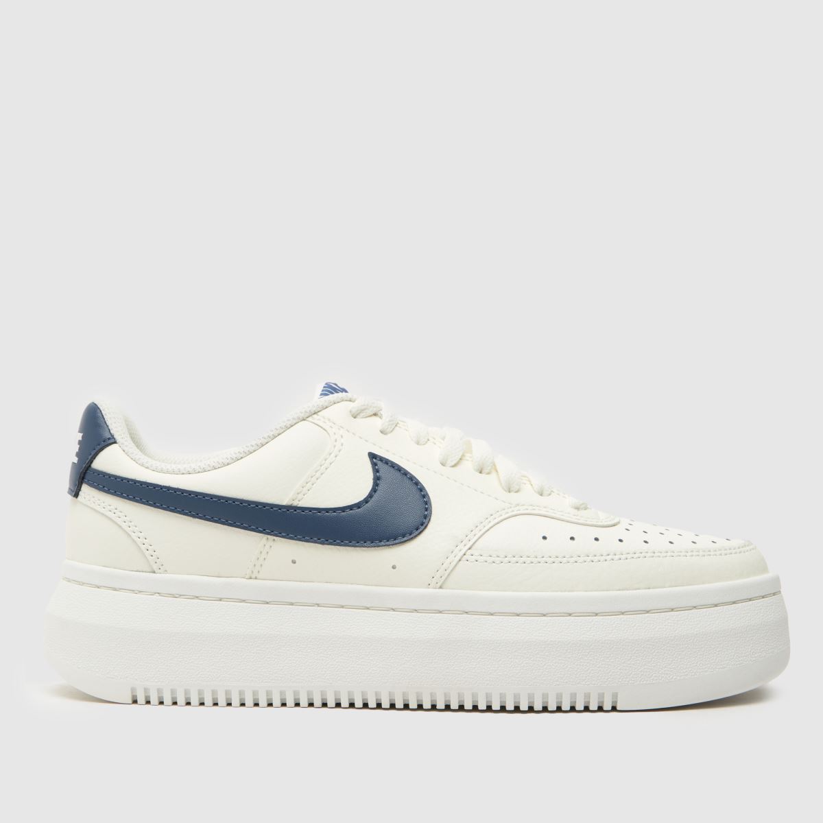 Nike Court Vision Alta – Vita och blå träningsskor